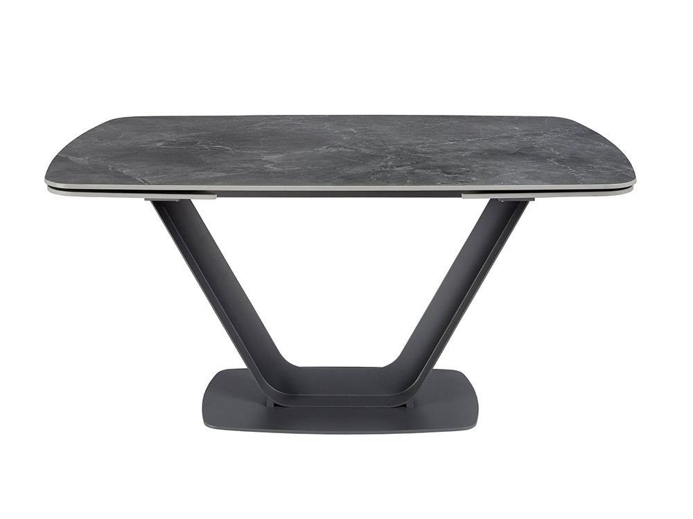 Base de acero negro epoxi, mesa extensible 1132 de Ángel Cerdá