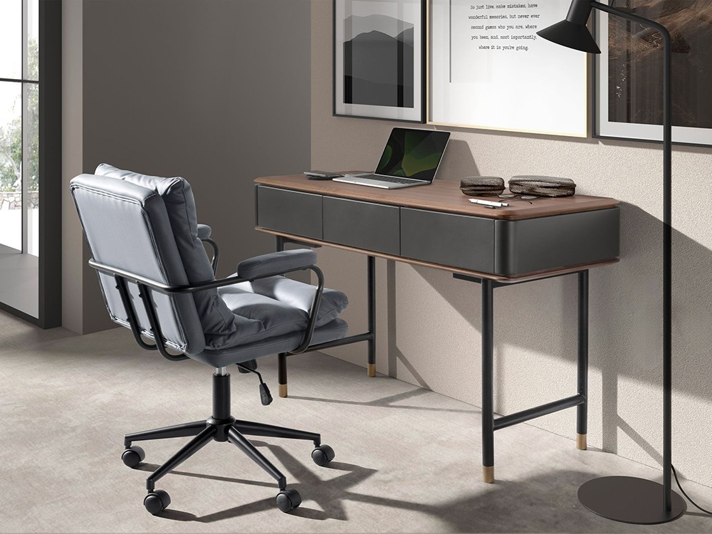 Sillón tapizado en tejido gris 4155 de Ángel Cerdá