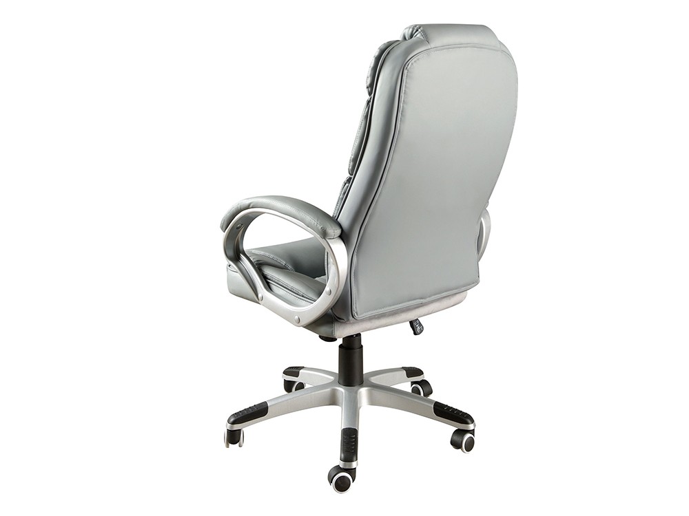 Tapizado en polipiel gris, sillón de trabajo o estudio 4154 de Ángel Cerdá