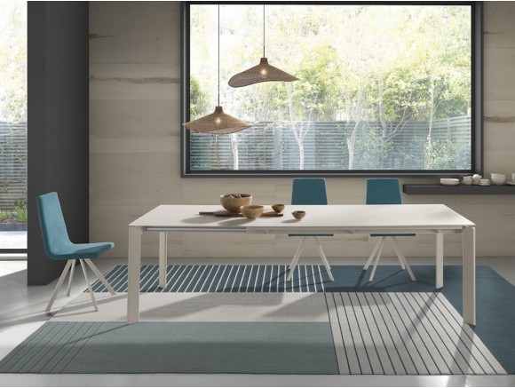 Mesa extensible Melbourne porcelánico de Ramiro Tarazona
