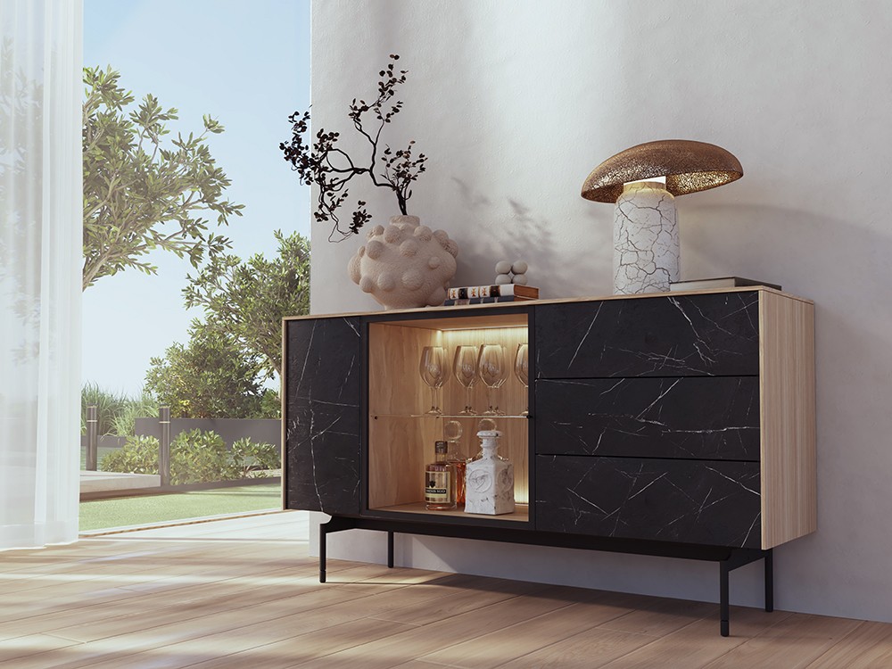 Mueble aparador bajo a medida 871 de Piñero y Cabrero