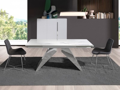 Combina la mesa 1116 con otras piezas de la colección para comedor de Ángel Cerdá