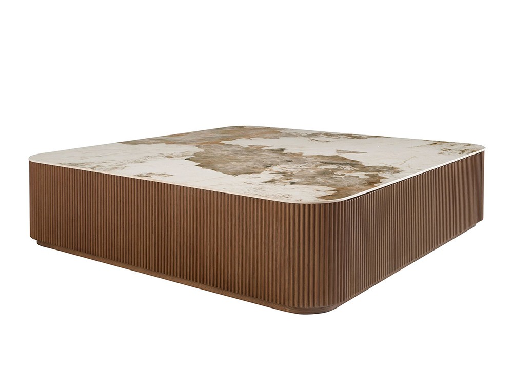 Diseño vanguardista para la mesa de centro cuadrada de Ángel Cerdá 2140