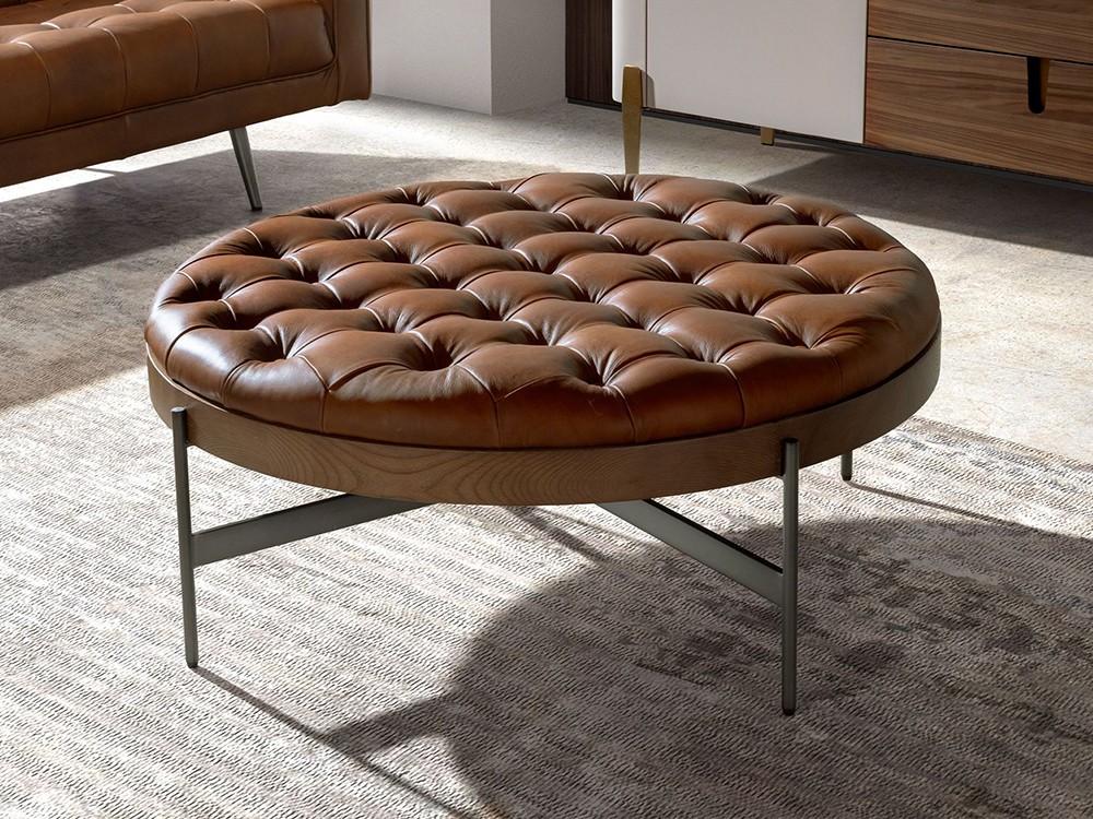 Mesa de centro con tapa tapizada 2147 de Ángel Cerdá