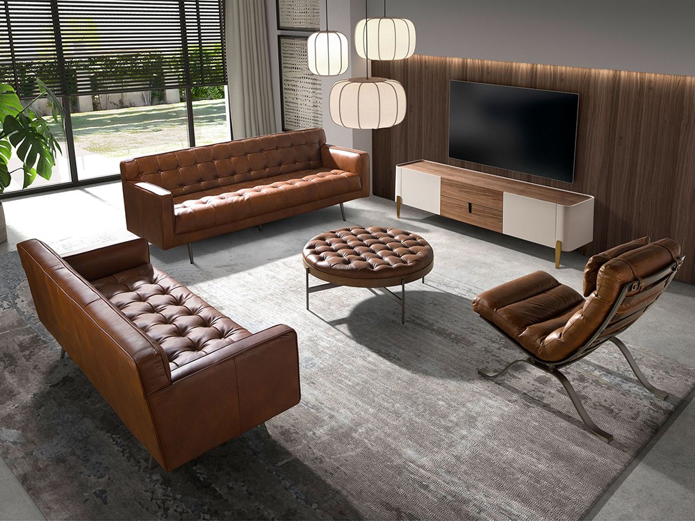 Combina la mesa de centro 2147 de Ángel Cerdá con otras piezas de su colección de salón