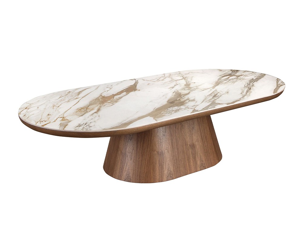 Mesa de centro ovalada 2160 de Ángel Cerdá