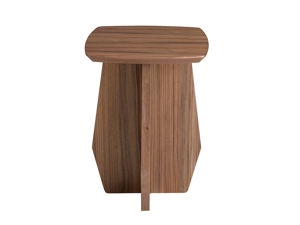 Sobre cuadrado y base escultórica mesa 2143 de Ángel Cerdá