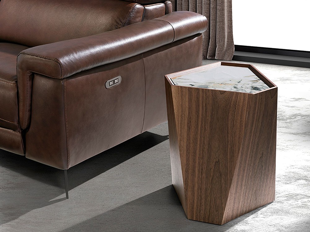 Combina la mesa auxiliar 2134 con otras piezas de la colección para salón de Ángel Cerdá