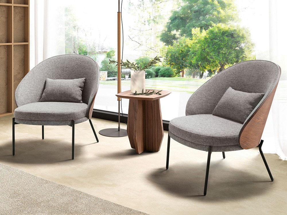 Diseño vanguardista en este sillón confortable de ángel cerdá 5184