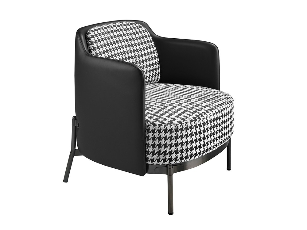 Sillón tapizado en polipiel 5139 de Ángel Cerdá