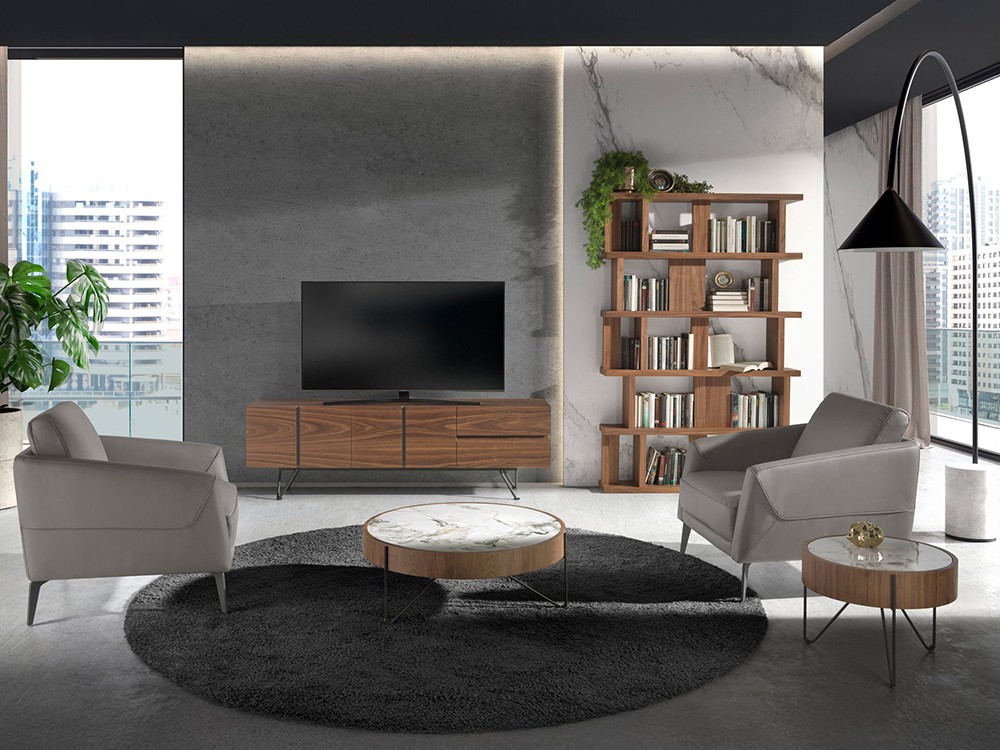 Combina la butaca 5134 con otras piezas de la colección de muebles de salón de Angel Cerdá