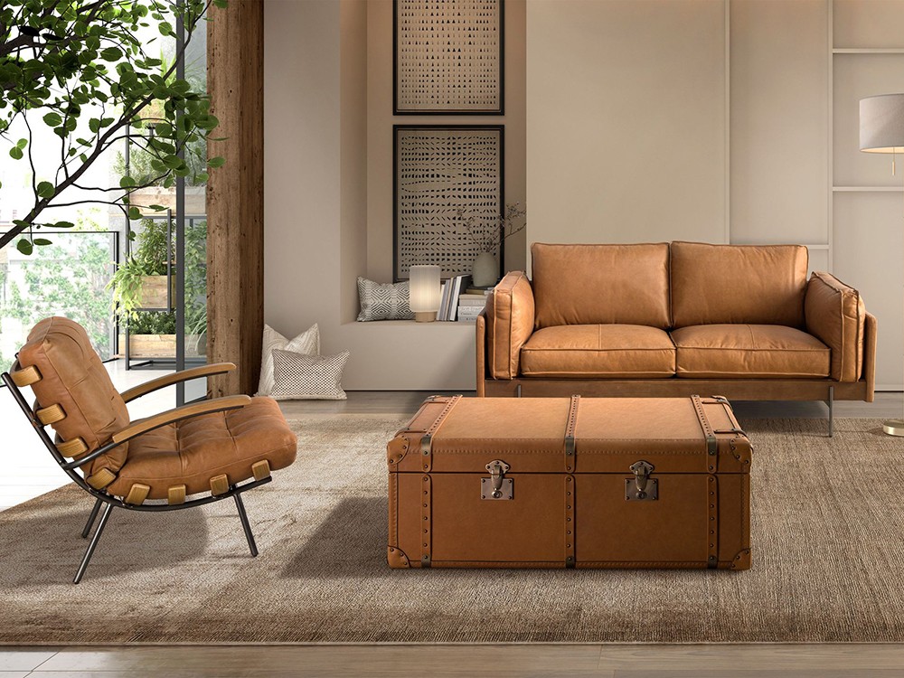 Combina el sillón 5153 de Ángel Cerdá con otras piezas de la colección de muebles de salón