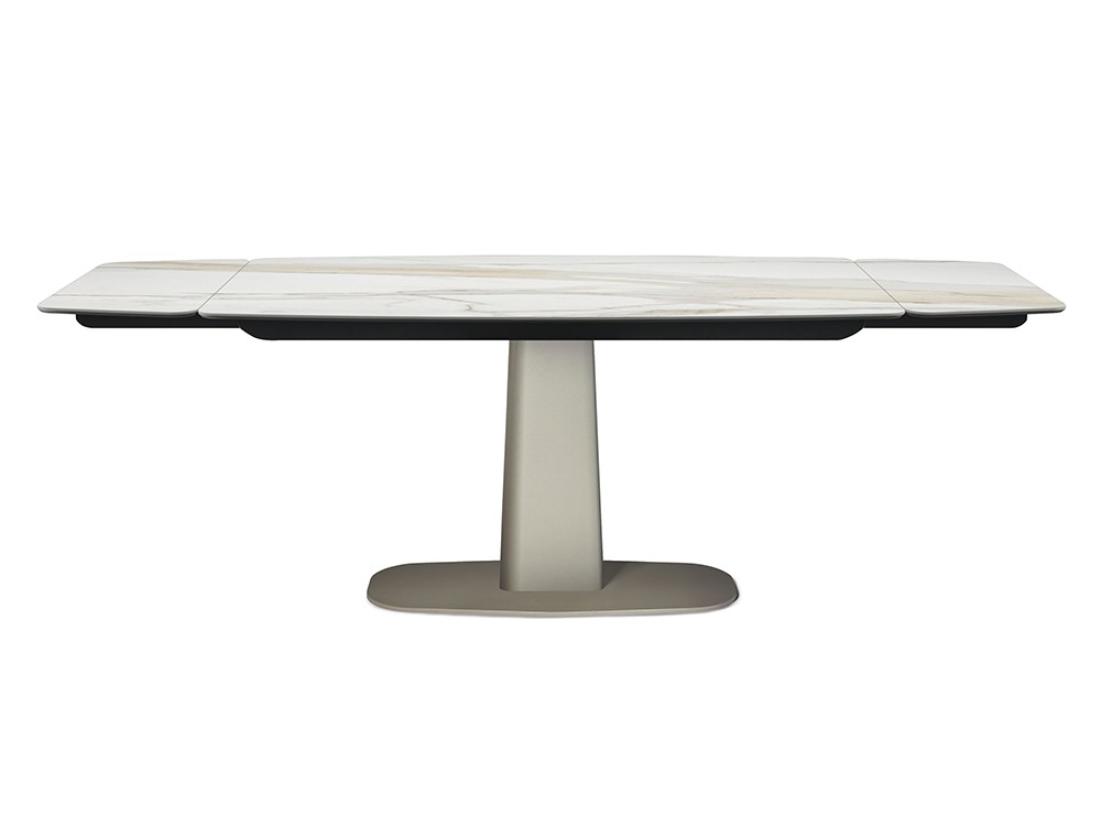 Mesa de comedor extensible con sobre cerámico Linus Keramik Drive de Cattelan