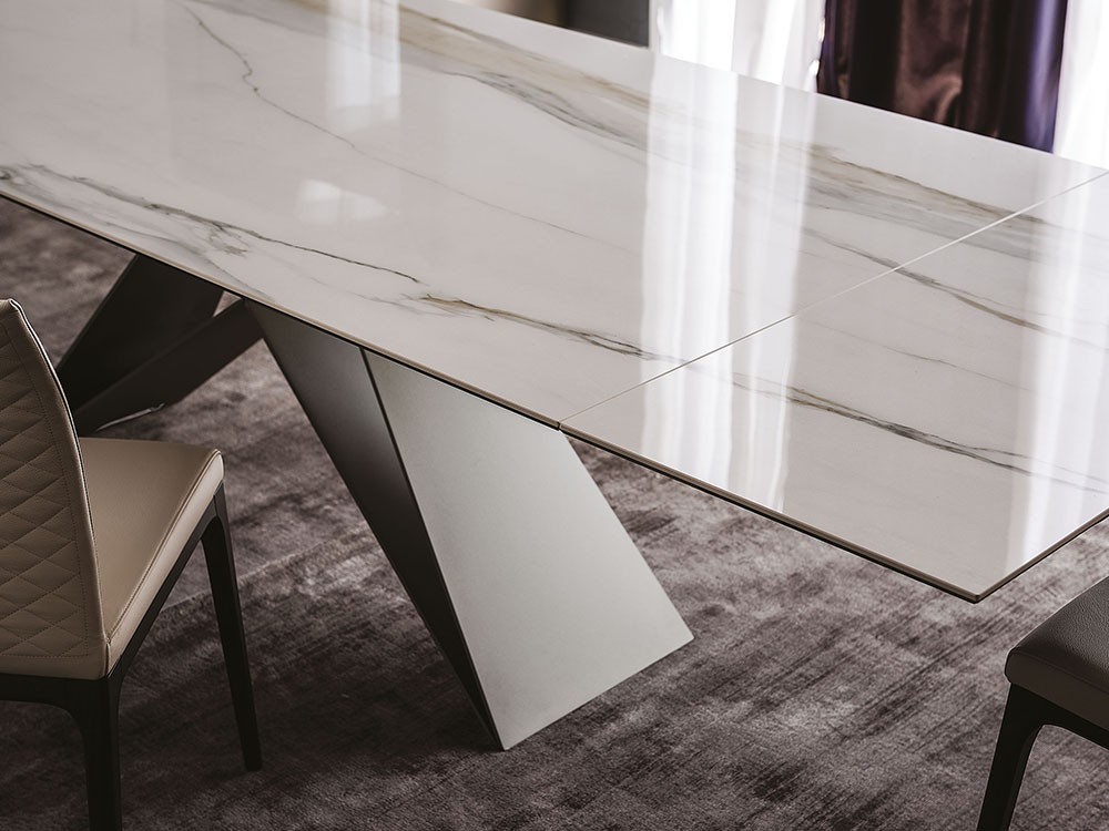 Con dos extensiones laterales premier Keramik Drive de Cattelan Italia