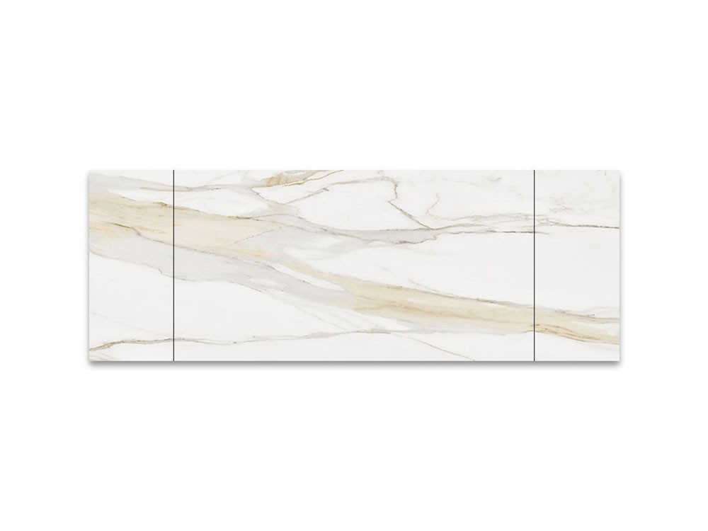 Sobre porcelánico extensible Golden Calacatta mate de Cattelan italia