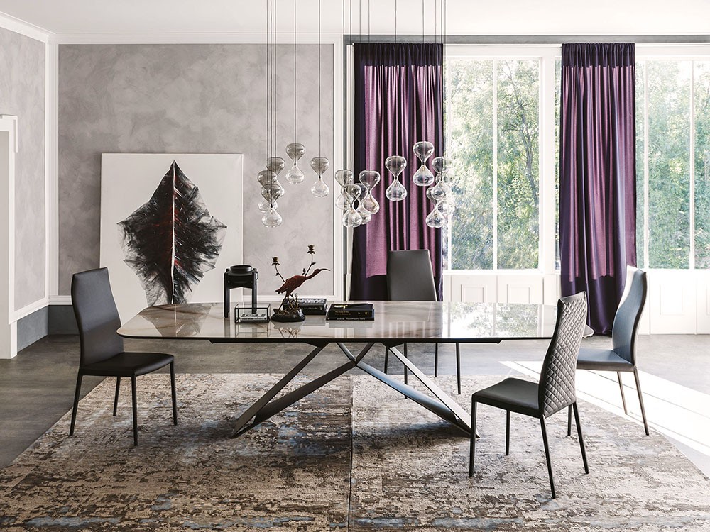 Combina la mesa Premier Keramik con otras piezas de la colección de Cattelan Italia