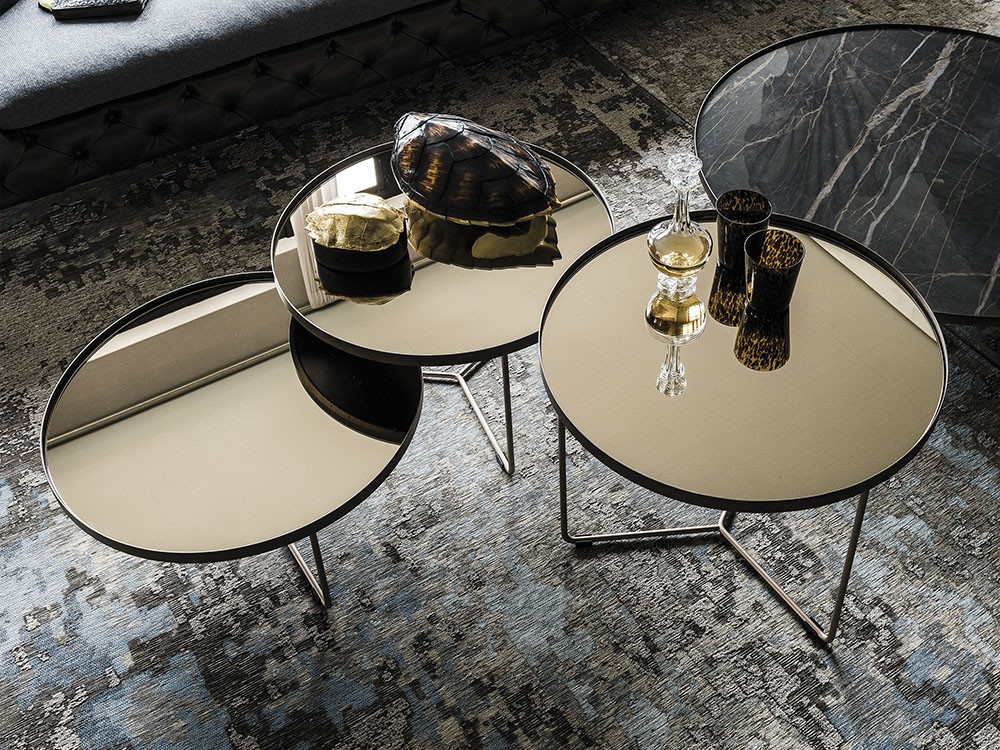 Juego de tres mesas auxiliares Billy Cattelan Italia - 18