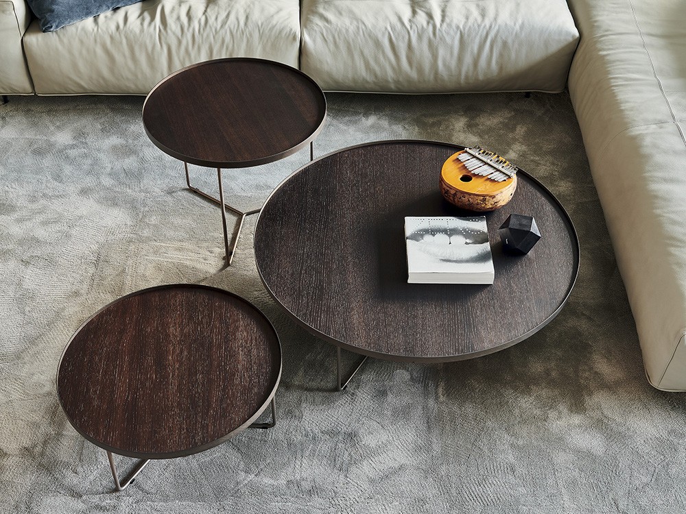 Juego de tres mesas auxiliares Billy Cattelan Italia - 26