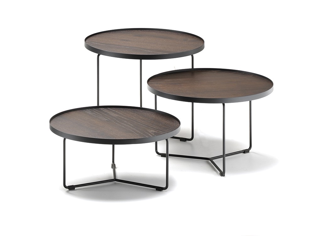 Juego de tres mesas auxiliares Billy Cattelan Italia - 7