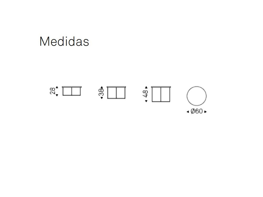 Juego de tres mesas auxiliares Billy Cattelan Italia - 15