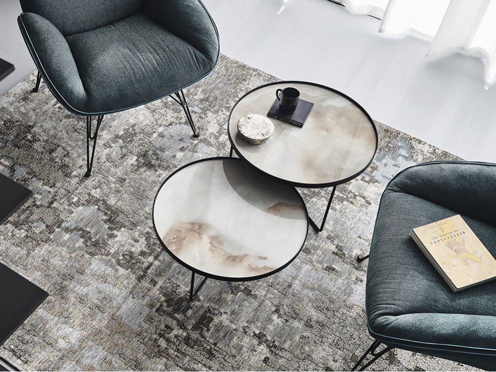 Juego de tres mesas auxiliares Billy Cattelan Italia - 5