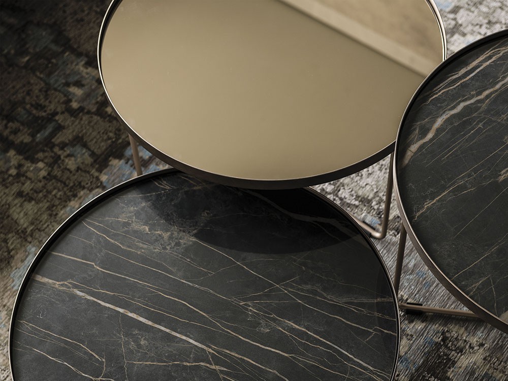 Juego de tres mesas auxiliares Billy Cattelan Italia - 22