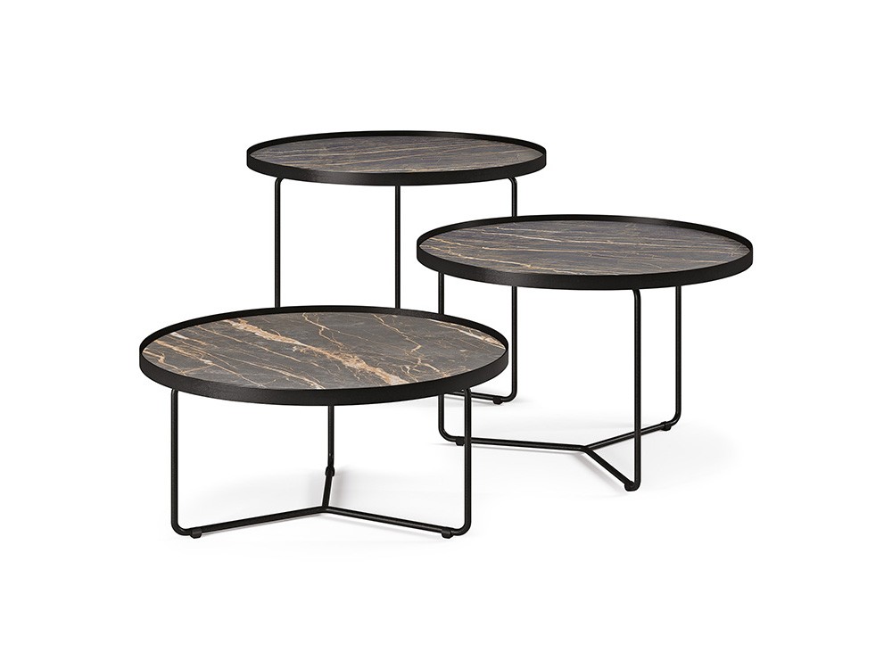 Juego de tres mesas auxiliares Billy Cattelan Italia - 10