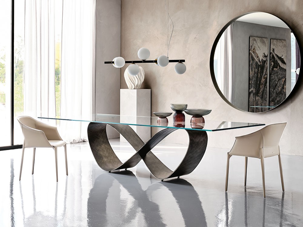 Elige entre los sobres de cristal transparente, cristal extraclaro, mist de Cattellan