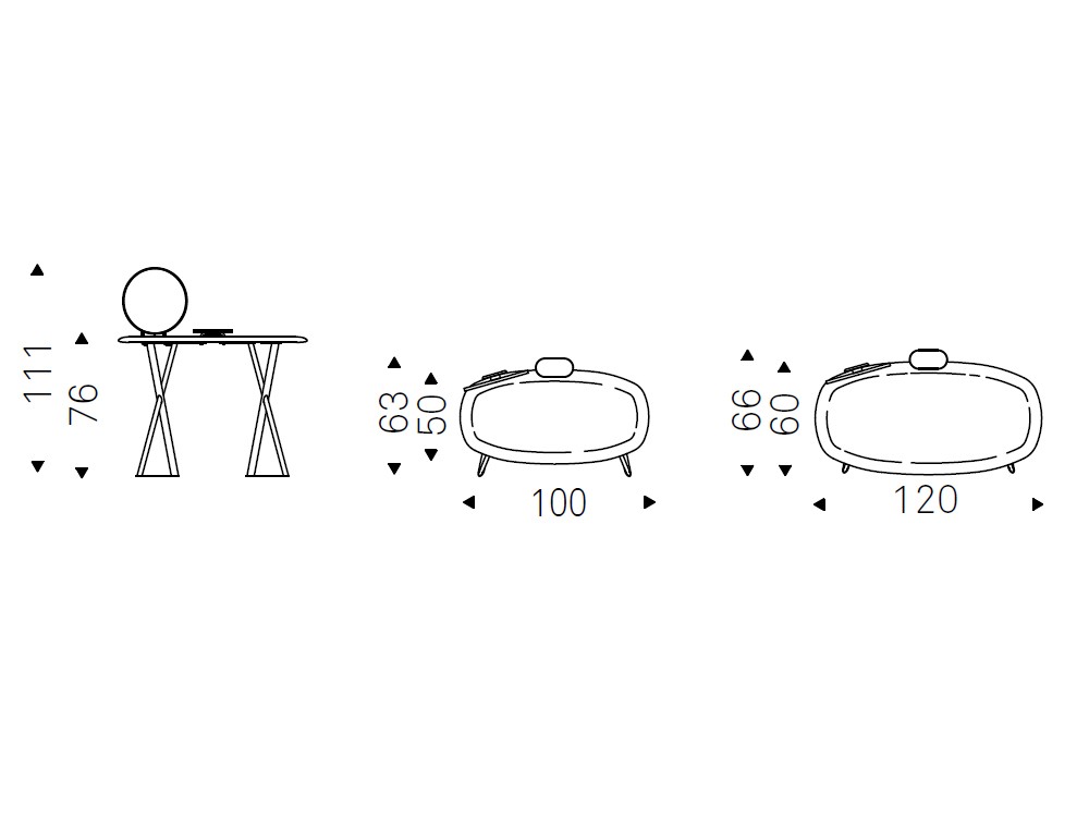 Medidas del tocador Tahití de Cattelan