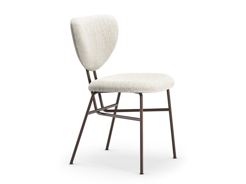 Silla de comedor tapizada Chloe de Cattelan