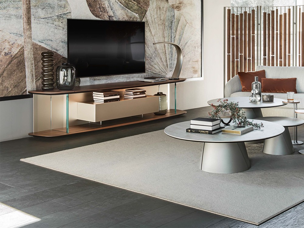 Combina el mueble para tv altavista con otras piezas de Cattelan Italia