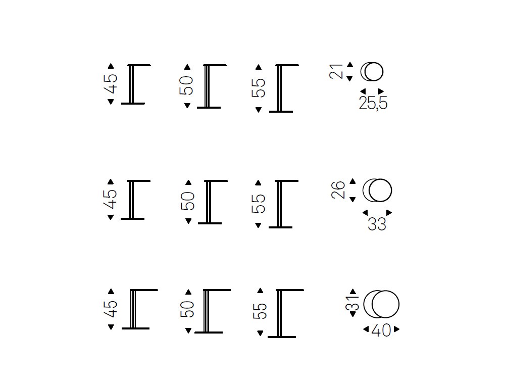 Mesa auxiliar Sting y Sting XL Wood