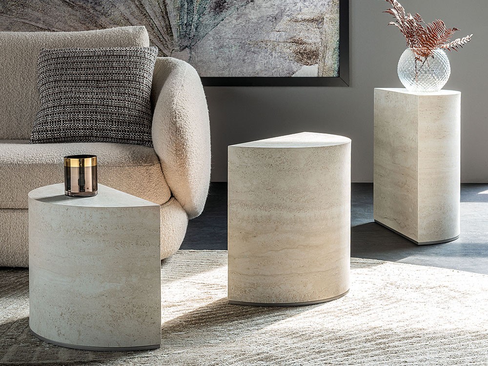 Mesa auxiliar de diseño italiano Domingo de Cattelan