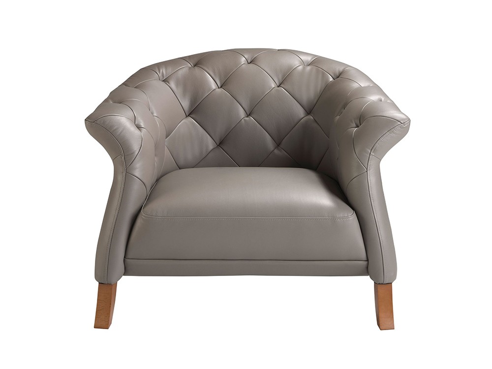 Sillon de diseño con respaldo capitoné 5132 de Ángel Cerdá