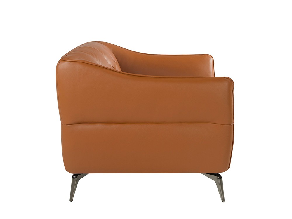 Con base de acero inoxidable oscurecido, butaca 5098 de Ángel Cerdá