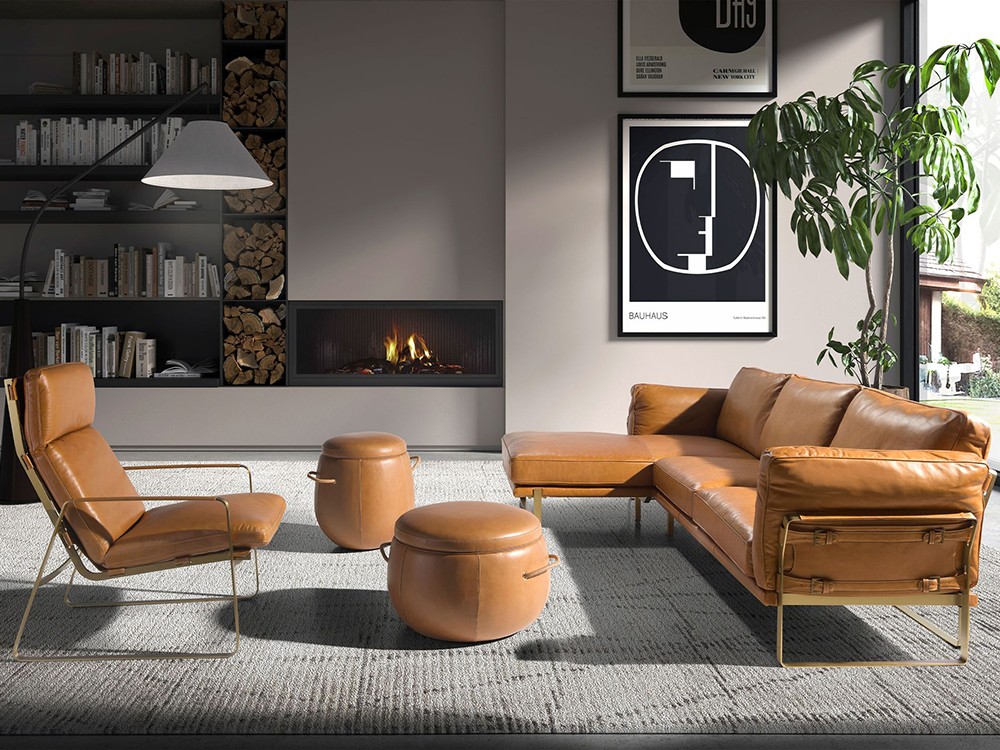 Combina el sillón 5170 con otras piezas de la colección de salón de Ángel Cerdá