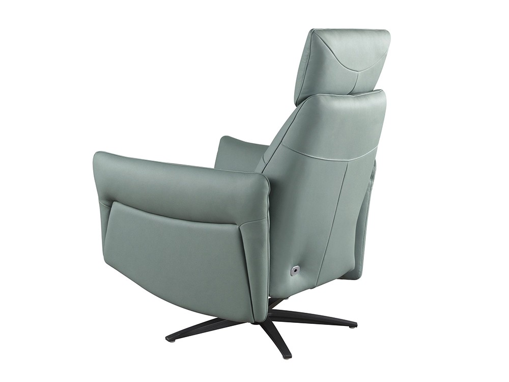 Sistema relax eléctrico con asiento giratorio para el sillón 5174 de Angel Cerdá