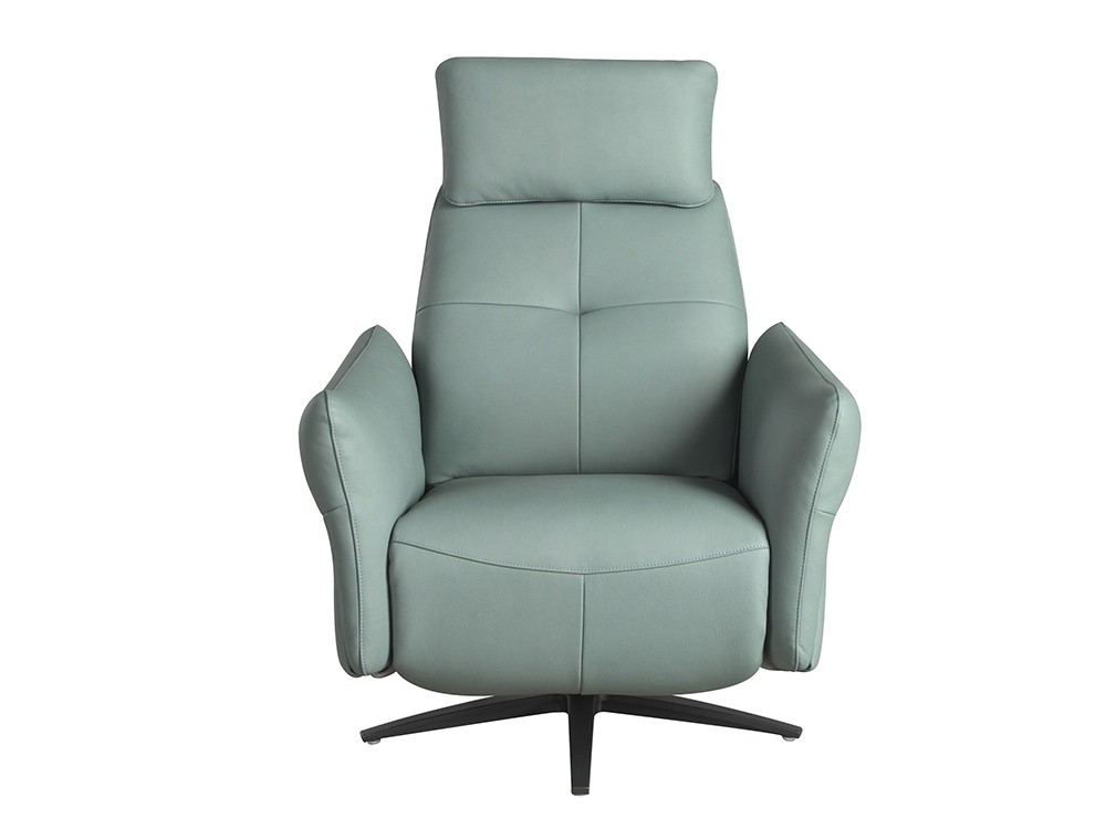 Respaldo alto y reposabrazos confortables para el sillón giratorio 5174 de Ángel Cerdá