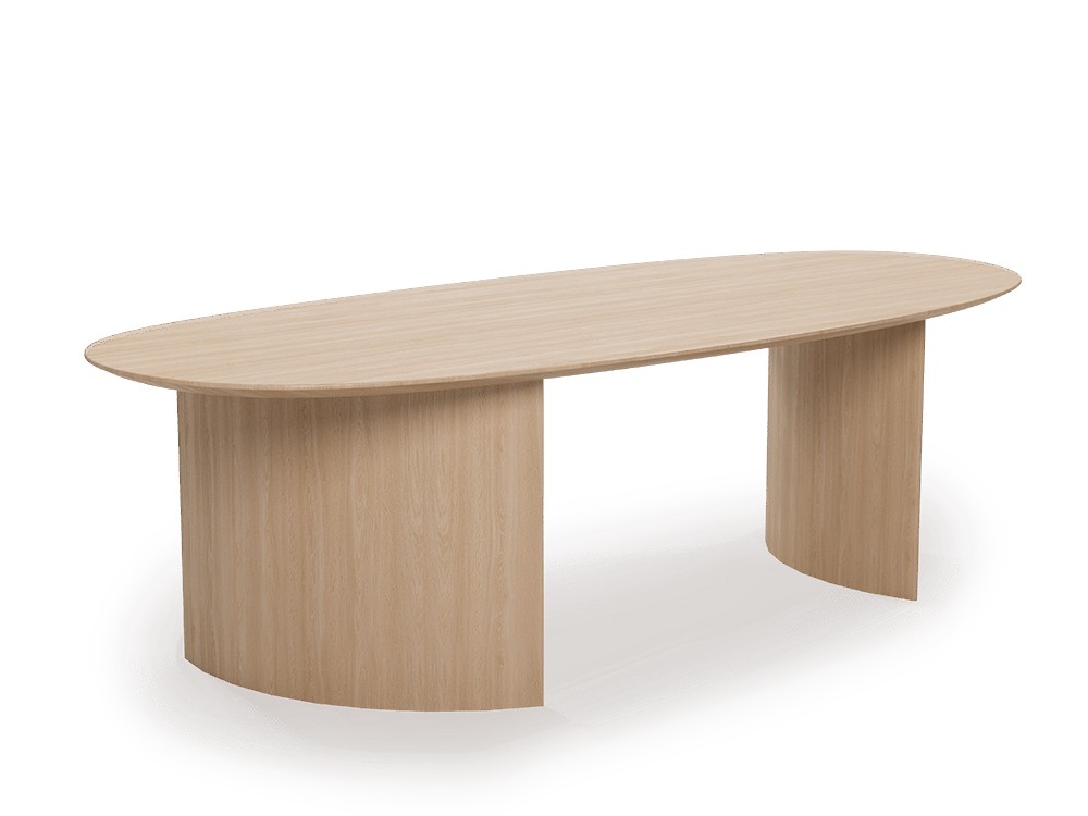 Chapa natural para la mesa fija de comedor Brisa de Unika living