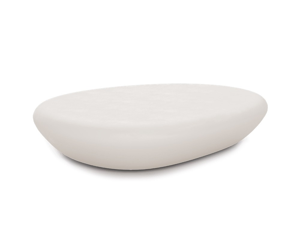 Mesa de centro de microcemento natural oasis de Unika