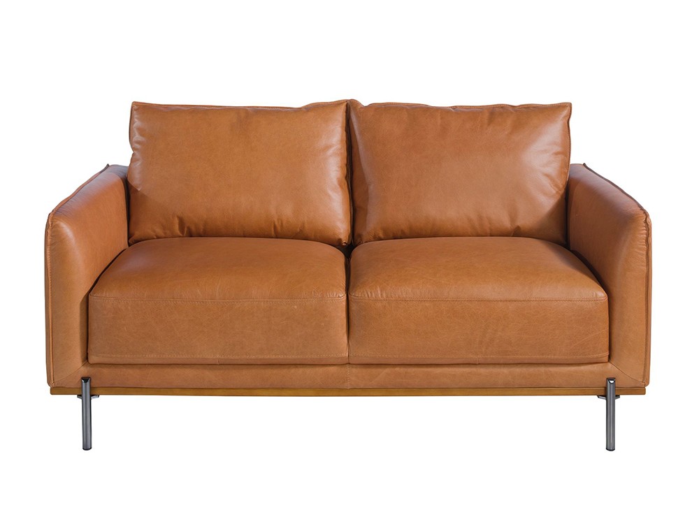 Patas de acero oscurecido para el sofá de dos o tres plazas 6129 o 6130 de Ángel Cerdá