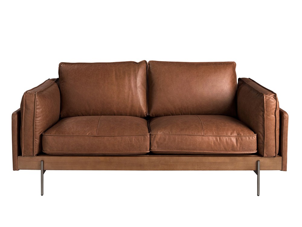 Patas de acero oscurecido para el sofá de dos o tres plazas 6222 o 6223 de Ángel Cerdá