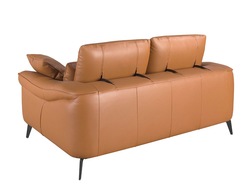 Patas de acero negro para el sofá de dos o tres plazas 6207 o 6207 de Ángel Cerdá