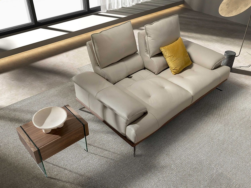 Sofá de dos o tres plazas con respaldo basculante 6248 o 6247 de Ángel Cerdá