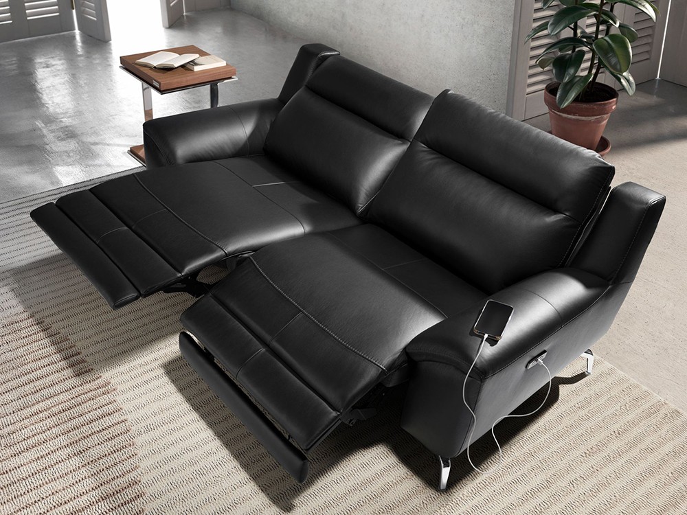 Gracias a su mecanismo relax independiente podrás ajustar los asientos, sofá 6193 Ángel Cerdá