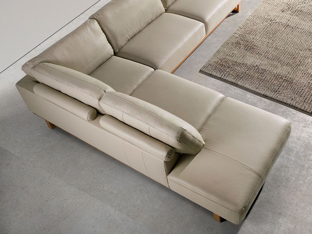 Confort y elegancia en el sofá rincón 6203 o 6204 de Ángel Cerdá