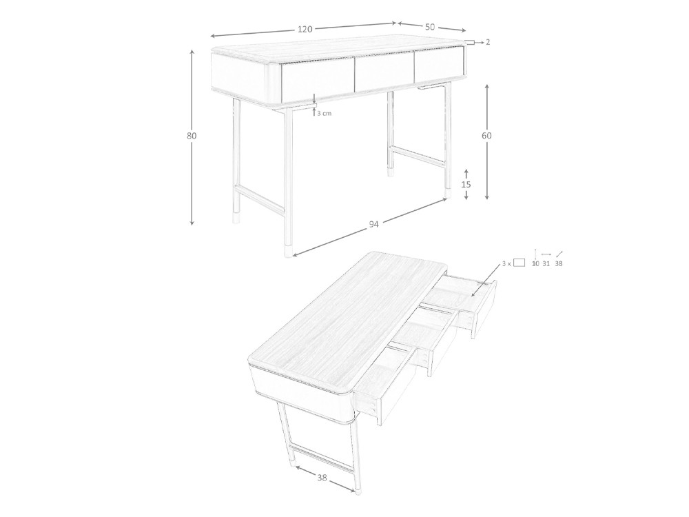 Medidas de la consola 7171 de Ángel Cerdá