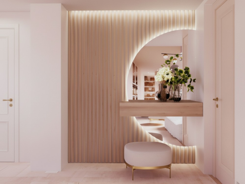 Recibidor con espejo 824 Piñero y Cabrero