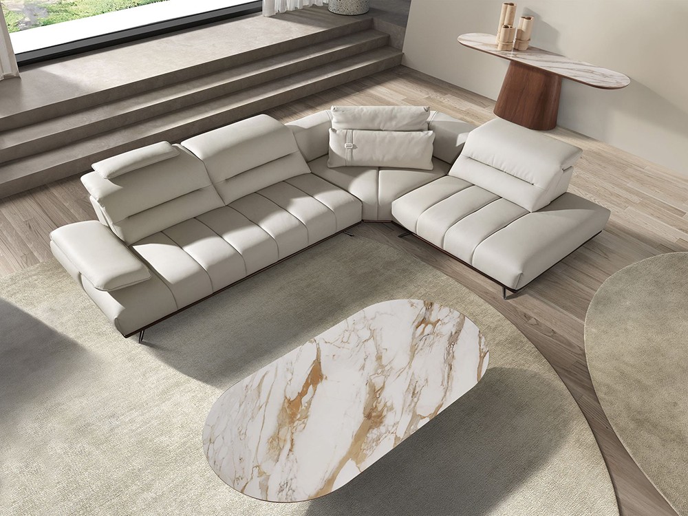 Combina la consola 3284 con otras piezas de la colección de salón de Ángel Cerda