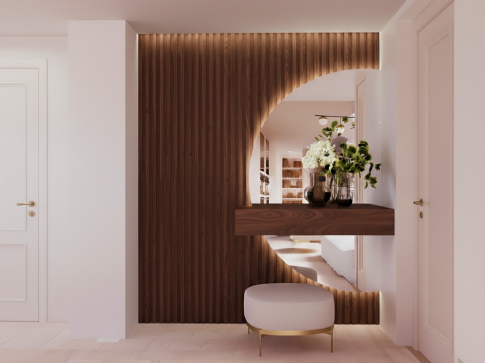 Recibidor con espejo 824 Piñero y Cabrero